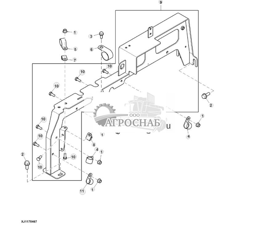 Support For Hoses, Cross Beam - ST765235 8.jpg